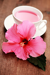 Image showing hibiscus tea