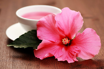 Image showing hibiscus tea