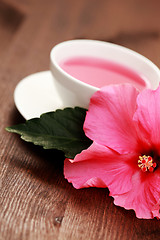 Image showing hibiscus tea