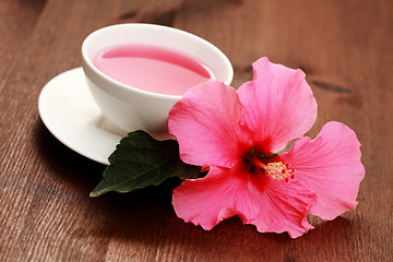 Image showing hibiscus tea