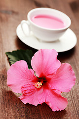 Image showing hibiscus tea