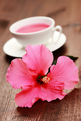 Image showing hibiscus tea