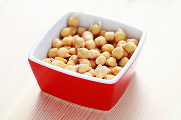 Image showing chickpea sprouts