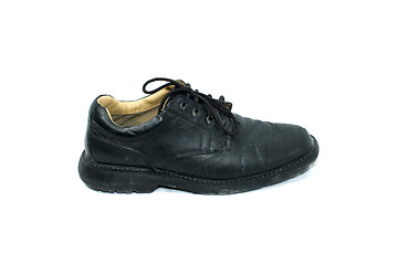 Image showing side view of work shoe