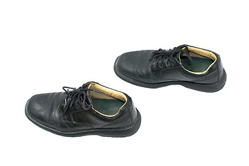 Image showing walking shoes on white