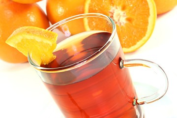 Image showing Orange tea