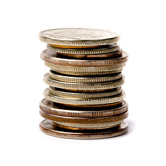 Image showing coins stack