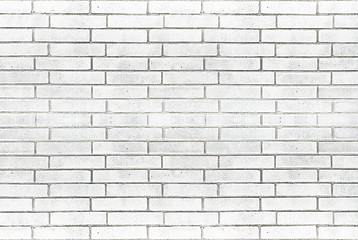 Image showing white brick wall background