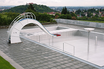 Image showing Empty swimming pool