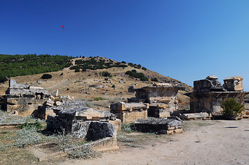 Image showing View of Ruins of Ancient Hierapolis