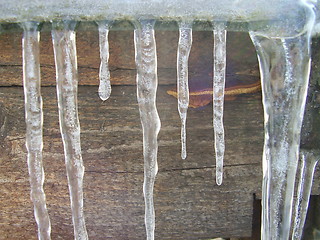 Image showing icicles