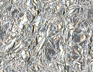 Image showing crumpled metal foil