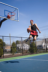 Image showing Skilled Basketball Player