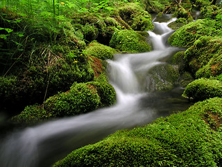 Image showing Flowing water 