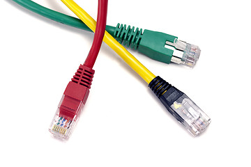 Image showing Computer Network Cables