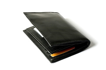 Image showing Black wallet