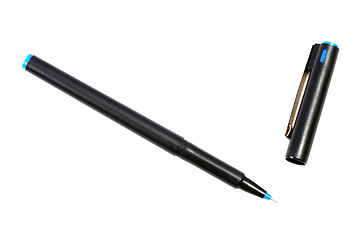 Image showing Blue marker pen