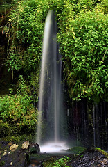 Image showing Waterfall in mountain