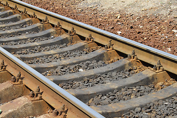 Image showing Railroad tracks