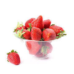 Image showing strawberries in the bowl 