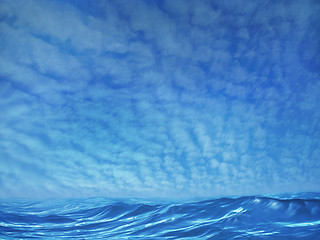 Image showing Blue Sea