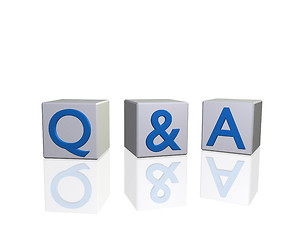 Image showing Q&A