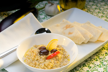 Image showing Badingian mutabbal Baba Ghanoush