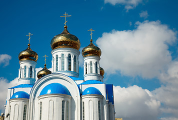 Image showing Gold cupolas.