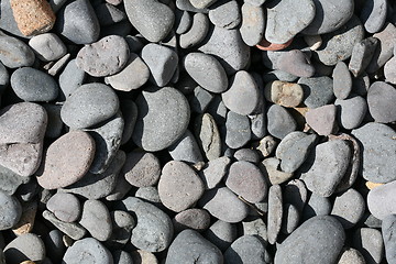 Image showing texture of rocks beach