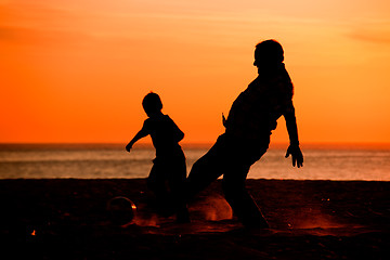 Image showing Beach fun