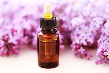 Image showing lilac aromatherapy