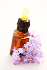 Image showing lilac aromatherapy