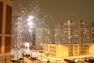 Image showing festive firework