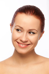 Image showing smiling woman