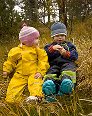 Image showing Children talking