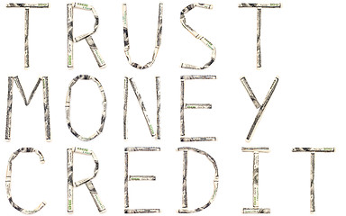 Image showing Trust Money Credit