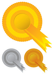 Image showing Collection rosette awards
