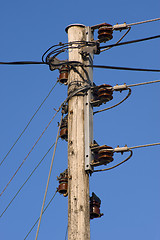 Image showing Electric support