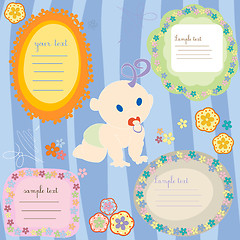 Image showing Baby cards