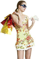 Image showing cash for shopping