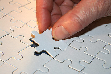 Image showing The last piece of the puzzle