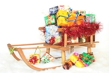 Image showing Christmas gifts