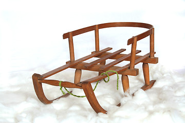 Image showing Sled in the snow