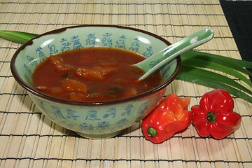 Image showing Thai soup