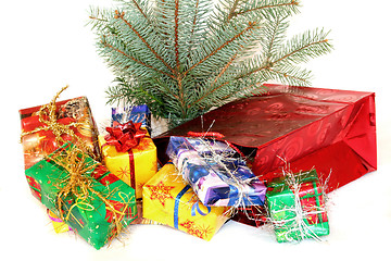 Image showing Christmas gifts