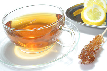 Image showing lemon tea