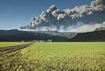 Image showing Eyjafjallajokull volcano