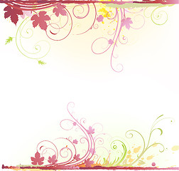 Image showing Floral Decorative background