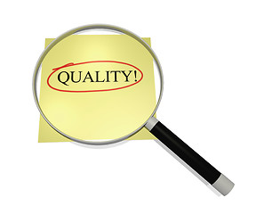 Image showing Focus on Quality