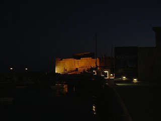 Image showing Night-time at Paphos